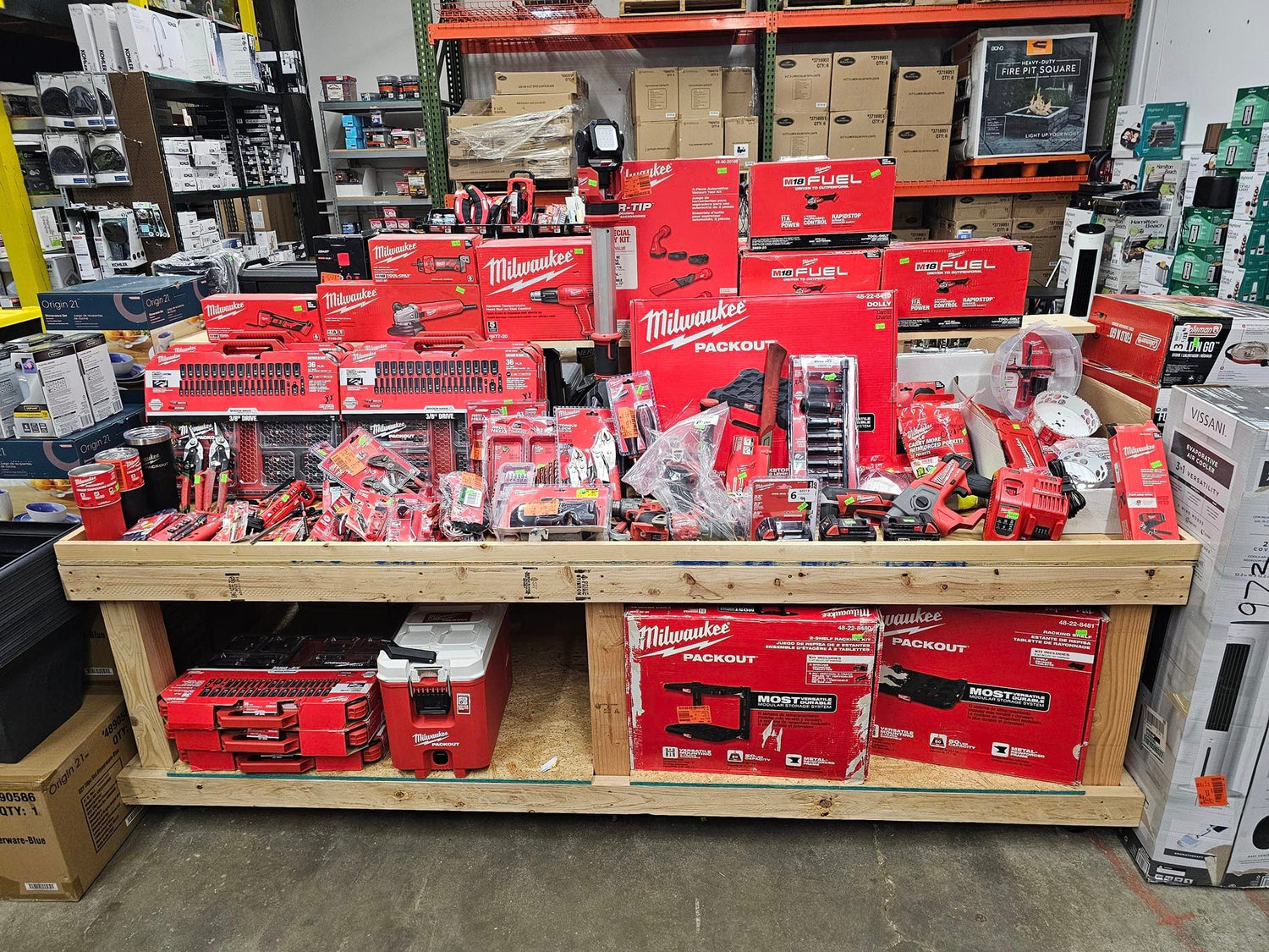 MTP Liquidations products from Facebook featurinf all Milwaukee products for sale